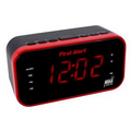 First Alert AM/FM Weather Band Clock Radio with Weather Alert